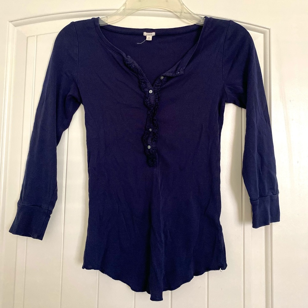 J.Crew Navy Tee Shirt